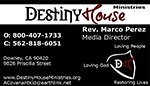 Business Card for Destiny House