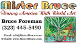 Business Card for Bruce Foreman, Artist