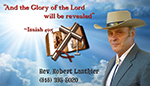 Business Card for Reverand Robert Lanthier